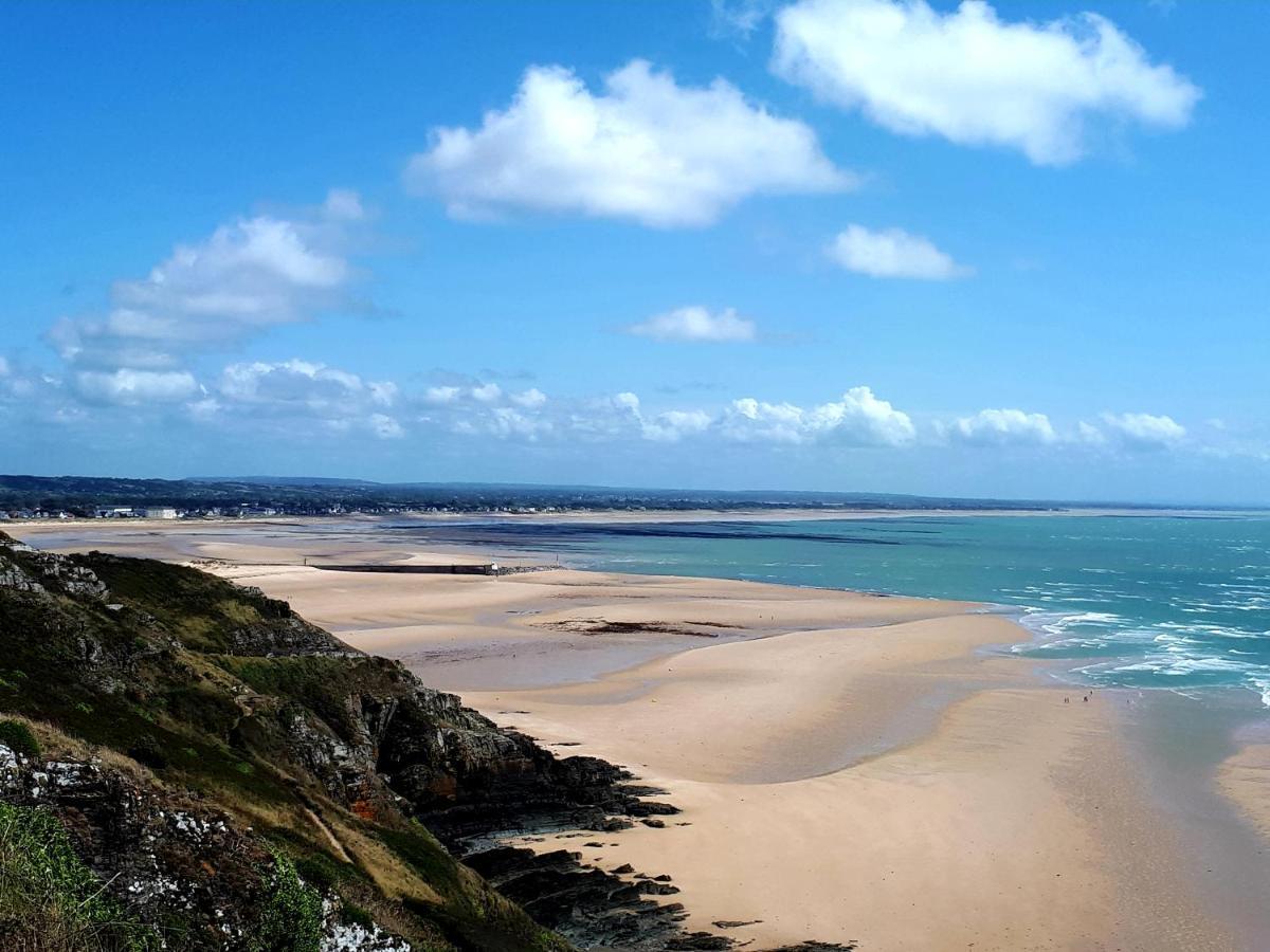 L' Anpeg, Gite Dans Le Cotentin Jusqu'A 8 Personnes Besneville Exterior photo